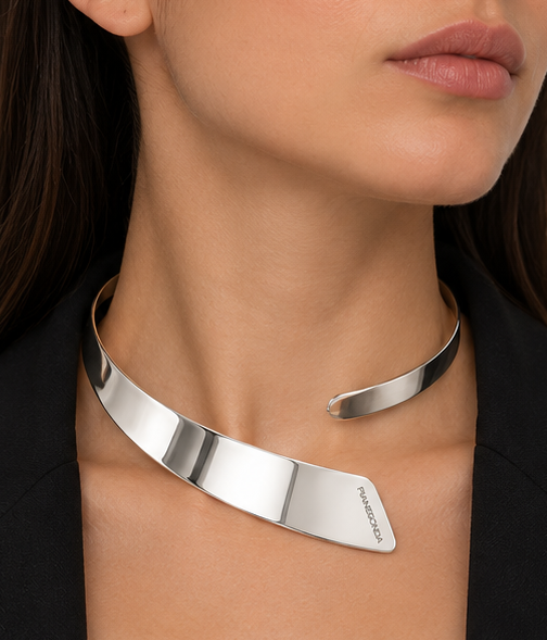 Girocollo Pianegonda in argento lucido collezione Veritas - CA010367