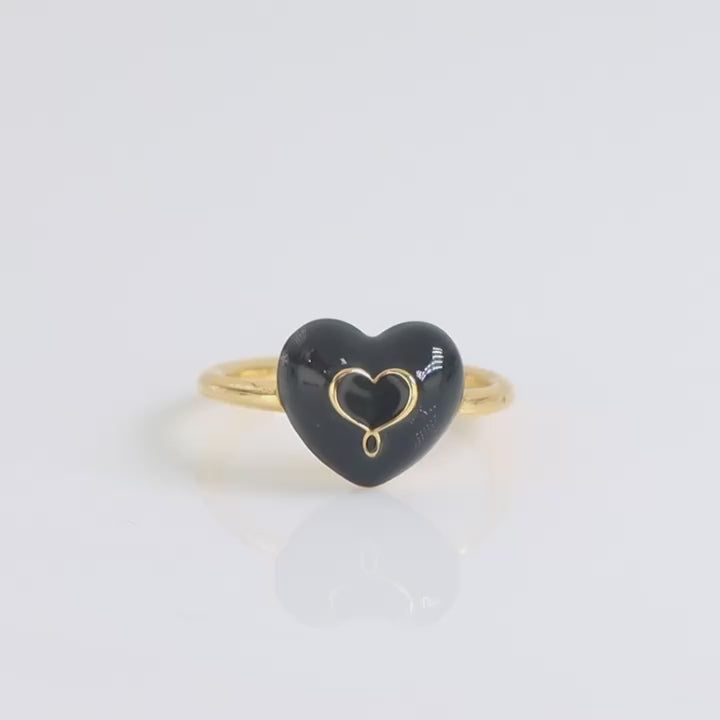 ANELLO CUORE BON TON - ANBNT2GI