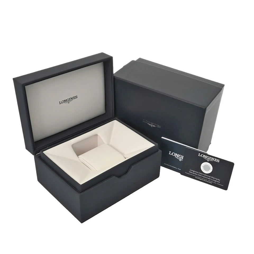 OROLOGIO LONGINES CONQUEST, al quarzo bicolore quadrante blu, 38mm - L37503987
