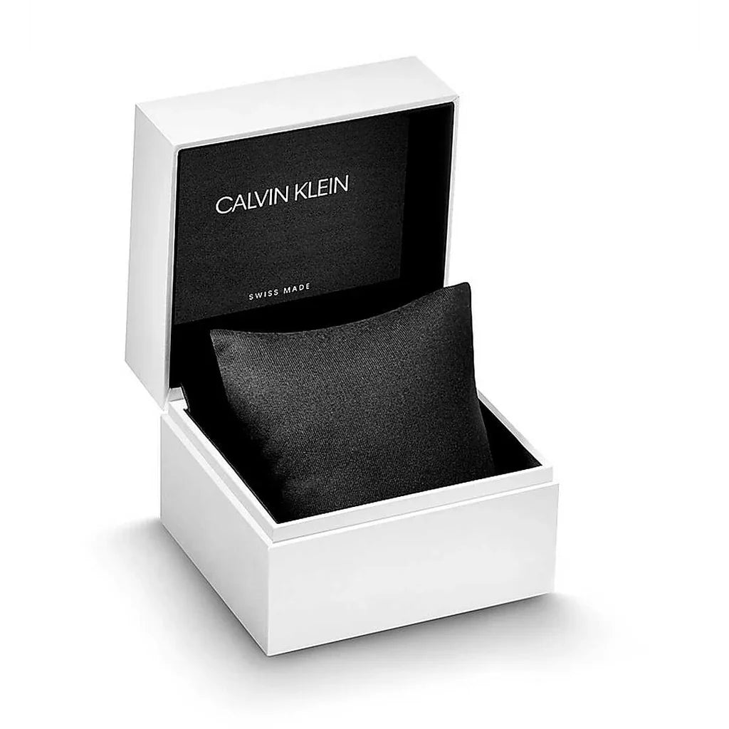 Orologio Calvin Klein Impulsive Donna — 27 mm — Movimento al quarzo, quadrante rosa sunray con 4 zirconi — NOS - 5002.9561