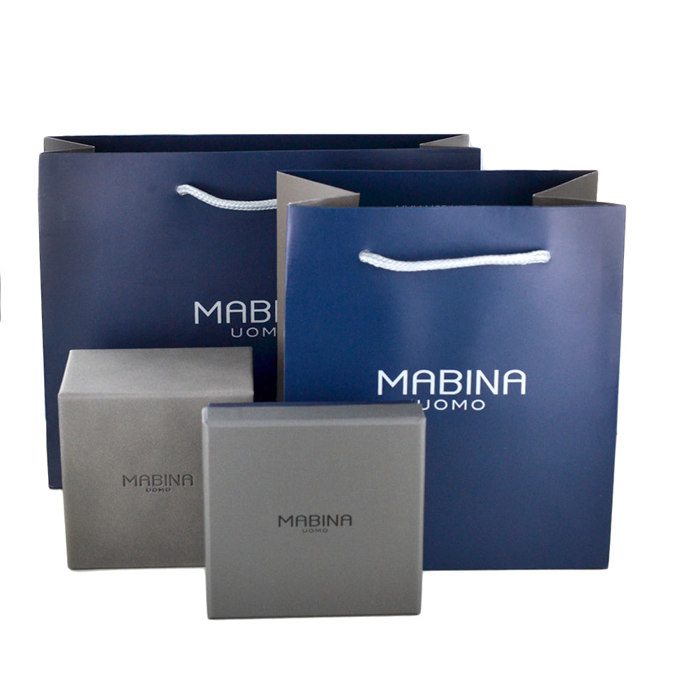 Mabina Uomo - Anello ovale in argento e lapis KINGSTONE - 523497