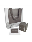 Girocollo croce Giorgio Visconti in oro bianco 18kt e diamanti, 0,22ct - GB35375
