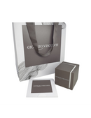 ANELLO SOLITARIO GIORGIO VISCONTI ORO BIANCO 18KT E DIAMANTI, MONTATURA 6 GRIFFE, 0.25CT - AB17101D