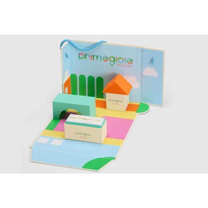 ORECCHINI TOYS ORSETTO E CUORE CON SMALTO COLORATO - PMG057