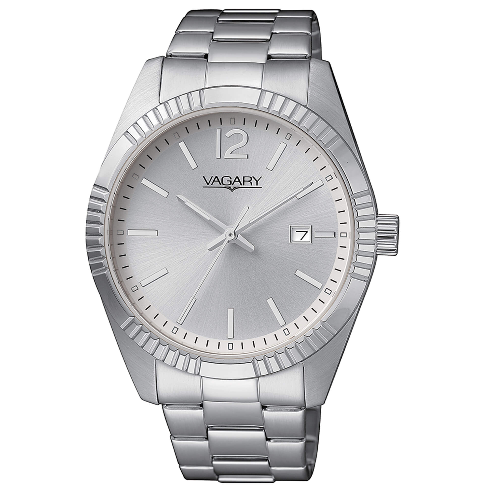 Vagary by Citizen - Timeless Uomo, quadrante silver, 39mm - IB9-115-11