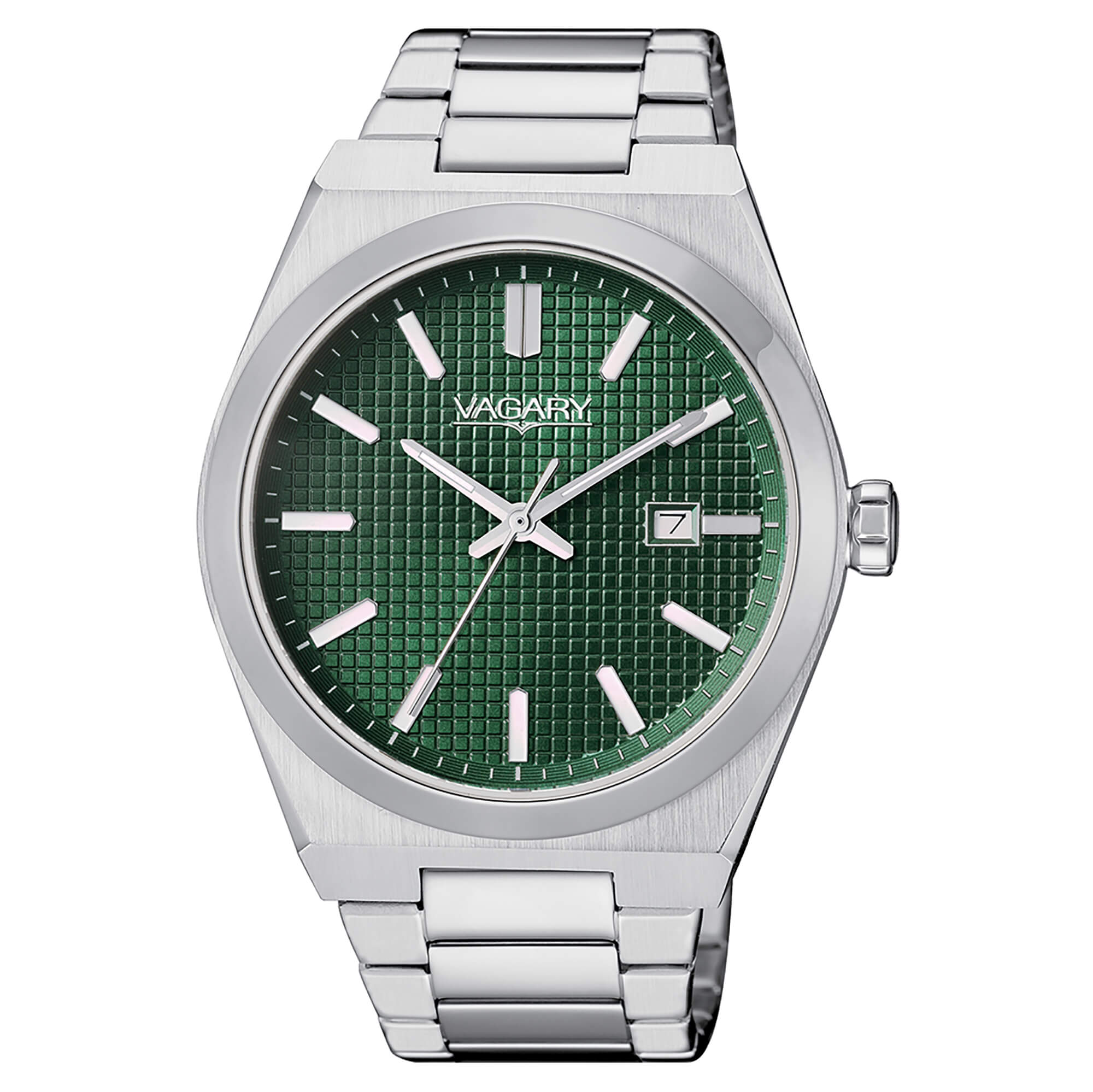 Vagary by Citizen, Timeless Uomo, quadrante verde, 40mm - IB9-212-41