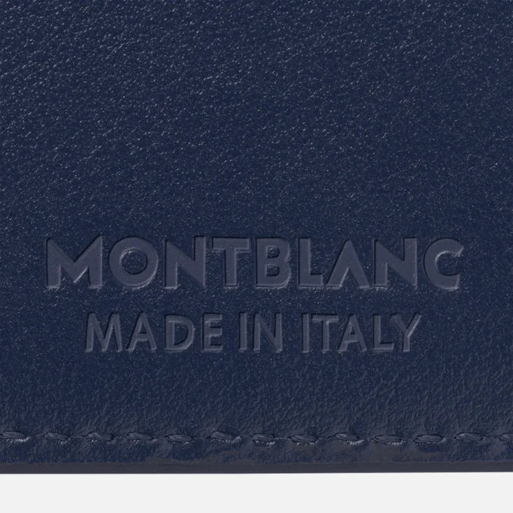 Montblanc Portacarte Meisterstück 6cc Ink Blue  - 131694